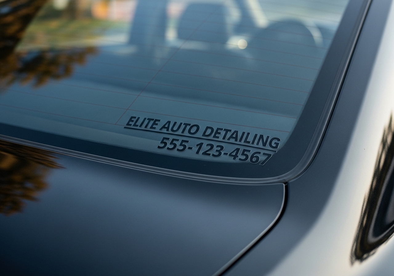 車リアガラス用