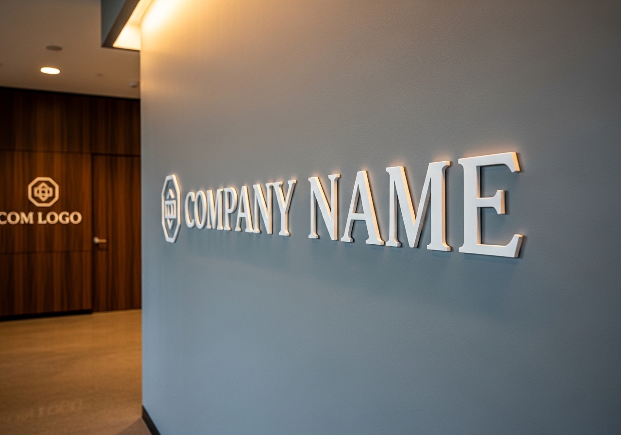 会社名・ロゴ看板用